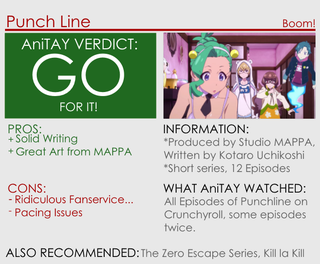 Illustration for article titled Punch Line: The Ani-TAY Review